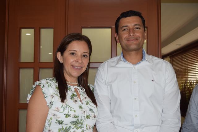 Melba Rojas y Jorge Castaño